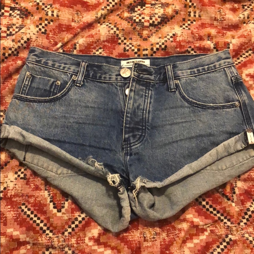 One teaspoon bandit denim shorts